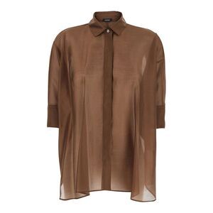 Plain Women Light Lyocell Shirt